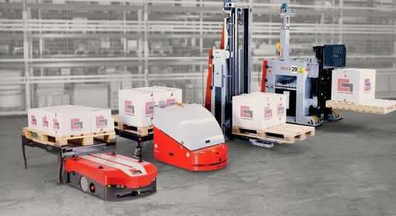 创新！现代AGV仓储自动引导运输车将引用工业平板电脑